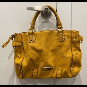 Steve Madden Handbag - Mustard & Gold - image 1